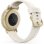 Hama 00178641 Bluetooth GPS 43mm AMOLED Gold Weiß IP68 Pulsmesser SpO2