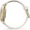 Hama 00178641 Bluetooth GPS 43mm AMOLED Gold Weiß IP68 Pulsmesser SpO2