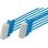 Cable de red Digitus CAT6 U/UTP Slim 2m azul 10 unidades