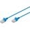 Cabo de Rede Digitus CAT6 U/UTP Slim Patch 3m Preto