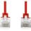 Cable de Red Digitus CAT6 U/UTP Slim Patch 0.5m Rojo