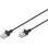 Cable de Red Digitus CAT6 U/UTP Slim Patch 0.3m Negro