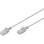 Câble réseau Digitus Slim CAT6 U/UTP 0,5m Gris LSZH