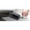 Despertador Muse M-12CR Digital FM LED Vermelho Preto