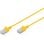Digitus CAT6 U/UTP Slim Patchkabel 0.3m Gelb