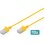 Cavo di Rete Digitus CAT6 U/UTP Slim 0.5m Giallo Pack 10 Unità