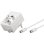 Amplificador de sinal TV Goobay 67226 IEC 230V 2 portos