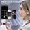 LogiLink Edge Bluetooth 1,83" Negro Silicona Resistente Agua IP68 Función SOS