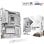Scheda Madre AsRock X870 Challenger WiFi White AMD X870 AM5 DDR5 ATX WiFi 7 PCIe 5.0