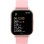 Denver SWC-176RO Bluetooth 1,81" Gris Correa Rosa IP65 Pulsómetro
