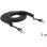 Cable de Red Delock RJ50 Ultraflexible CAT5e 3m Negro