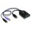 Cable Adaptateur KVM Aten KA7169 DisplayPort USB 2.0 Noir