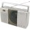 Sistema Estéreo Portátil Soundmaster RCD1185 Digital FM CD Cinzento