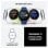 Garmin Forerunner 70 Bluetooth GPS 1,2" Negro Correa 20mm Pulsómetro Monitor Sueño