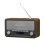 Radio Denver DAB-18 Personal DAB+ FM Bluetooth 4W Negro/Gris