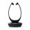 Auriculares Nedis HPRF010BK sans fil et filaire RF pour TV, noirs