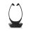 Auriculares Nedis HPRF010BK sans fil et filaire RF pour TV, noirs