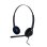 Auriculares Alcatel-Lucent Enterprise AH 22 U con cable USB, cancelación de ruido, oficina, negro y azul