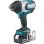 Chave de impacto Makita DTW1002RTJ 18V 1/2" 1000Nm 2x baterias 5.0Ah