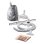 Staubsauger mit Beutel Amica Surazo VM1058 900W EPA 12 2L Grau