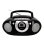 Sistema Stereo Portatile Soundmaster SCD5100SW Nero