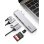 Base para portáteis Ugreen 60560 USB-C 3.2 Gen 1 100W Prateado