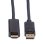 Cable Adaptador DisplayPort a HDMI ROLINE 3 m Negro