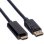 Cable Adaptador DisplayPort a HDMI ROLINE 3 m Negro