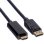 Cable Adaptador DisplayPort a HDMI ROLINE 3 m Negro