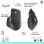 Bundle Ratón Logitech MX Master 3S Inalámbrico 8000 DPI + Auriculares Zone Wireless 2 Bluetooth