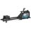 Rameur Clover Fitness CFRower 223 Eau 16 niveaux Noir