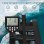 Rameur Clover Fitness CFRower 223 Eau 16 niveaux Noir
