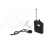 Micrófono Power Dynamics 632BP inalámbrico UHF con petaca y sistema IR
