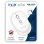 Ratón Inca IWM-243RB Inalámbrico RF 2.4 GHz 1600 DPI Blanco Botones silenciosos
