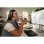 Auriculares HP Poly Voyager Focus 2 inalámbricos Bluetooth con Cancelación Activa de Ruido, Micrófono y USB-A, negros