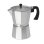 Cafetera Italiana Plateada 6 Tazas con tratamiento interior antióxido