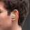 Auriculares Yamaha TW-E7B sans fil Bluetooth avec ANC, micro et IPX5 beige