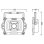 Linterna Antorcha Osram LEDinspect FLOODLIGHT 600 ESSENTIAL Recargable USB-C