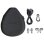Auriculares Lenco HBC-200GY sans fil Bluetooth sports avec protection IPX5 noirs