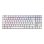 Teclado CHERRY MX 8.2 TKL mecánico inalámbrico y RGB blanco QWERTZ