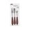 Cuchillo de modelar KREUL 41824 Metal Madera Plata 3 piezas