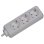 Regleta Secomp 387.270S 3 Tomas 1,5 m Interior Blanco Plástico 3600 W