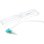 Aspiratore nasale manuale Babyono 485 Blu Trasparente
