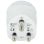 Adaptador Skross 1.500202-E Tipo F 16 A 2500 W Blanco 2-3 polos