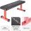 Banco de musculación HMS Fitness L1211 100 kg Negro/Rojo