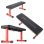 Banco de musculación HMS Fitness L1211 100 kg Negro/Rojo