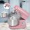 Robot de cocina Clatronic KM 3711 5 L 1100 W Rosa Amasar Mezclar Remover