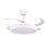 Ventoinha de Teto com Luz Koenic 42W 4 Pás 6 Velocidades Temporizador Função Inverno LED 25m²
