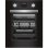 Forno Compatto da Incasso MPM 45-BO-20 Pulizia Manuale 51L 45cm A Grill Nero