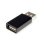 Bloqueador de puerto USB tipo A Roline 11028332 Negro Plástico